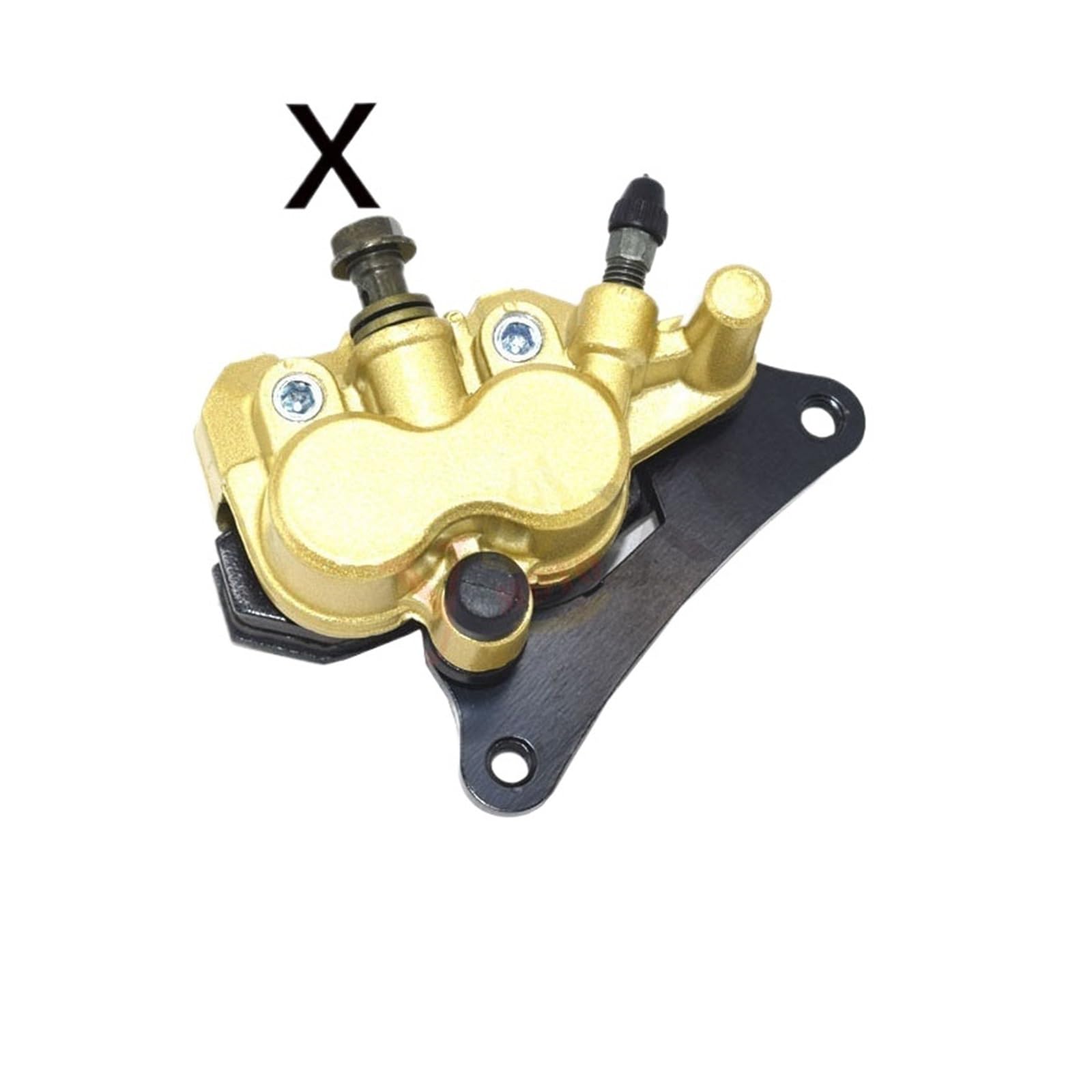 Motorrad-Scheibenbremssattel vorne mit Bremsbelägen, kompatibel mit CMX250 CA250 1996–2011, CMX250C 2003–2011 von LOOwAH