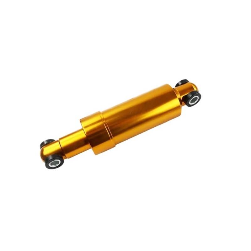 Scooter 110 mm Stoßdämpfer hinten, Aluminium-Aufhängungsdämpfer, kompatibel mit den meisten M4-Fahrrad-CNC-Stoßdämpfern(Yellow) von LOOwAH