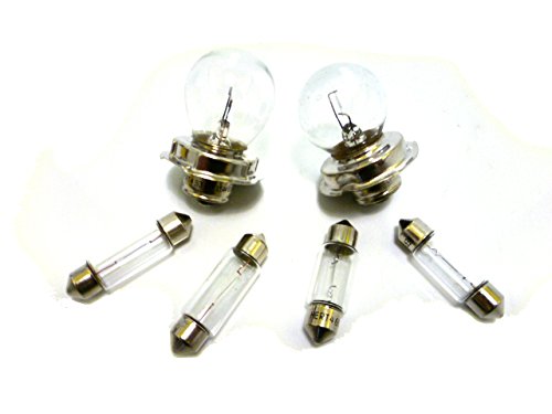 Glühlampen-Set, 6-teilig – 6 V Vespa 50N 50L 50R 50 Special von UINCLU