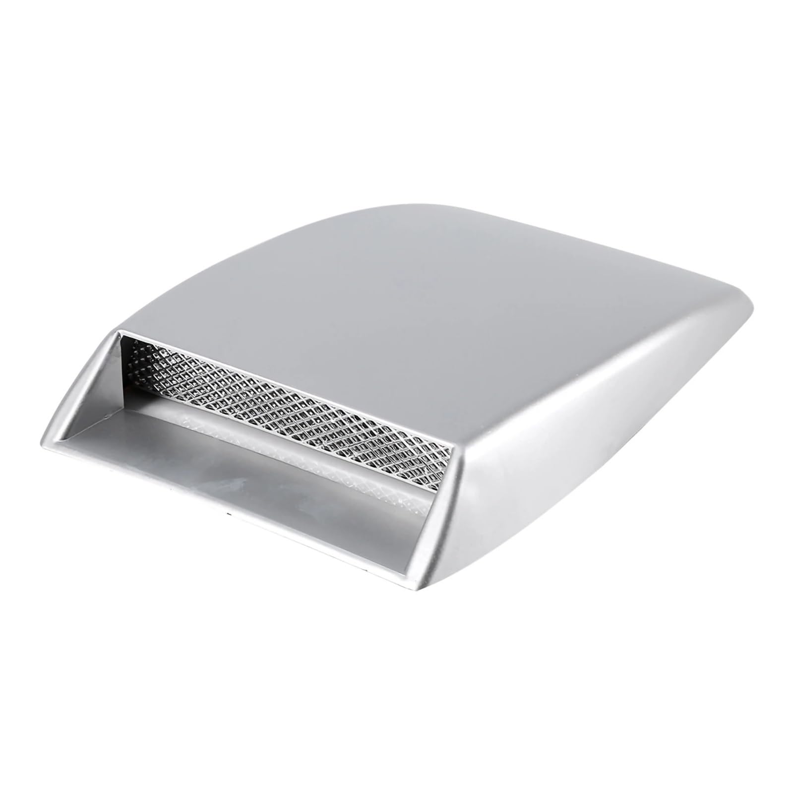 Ansaugrohr Für Benz Universal Auto Tuning Auto Air Flow Intake Hood Scoop Vent Motorhaube Dekorative Abdeckung Zubehör Auto Lufteinlass(Silber) von LORSKRD