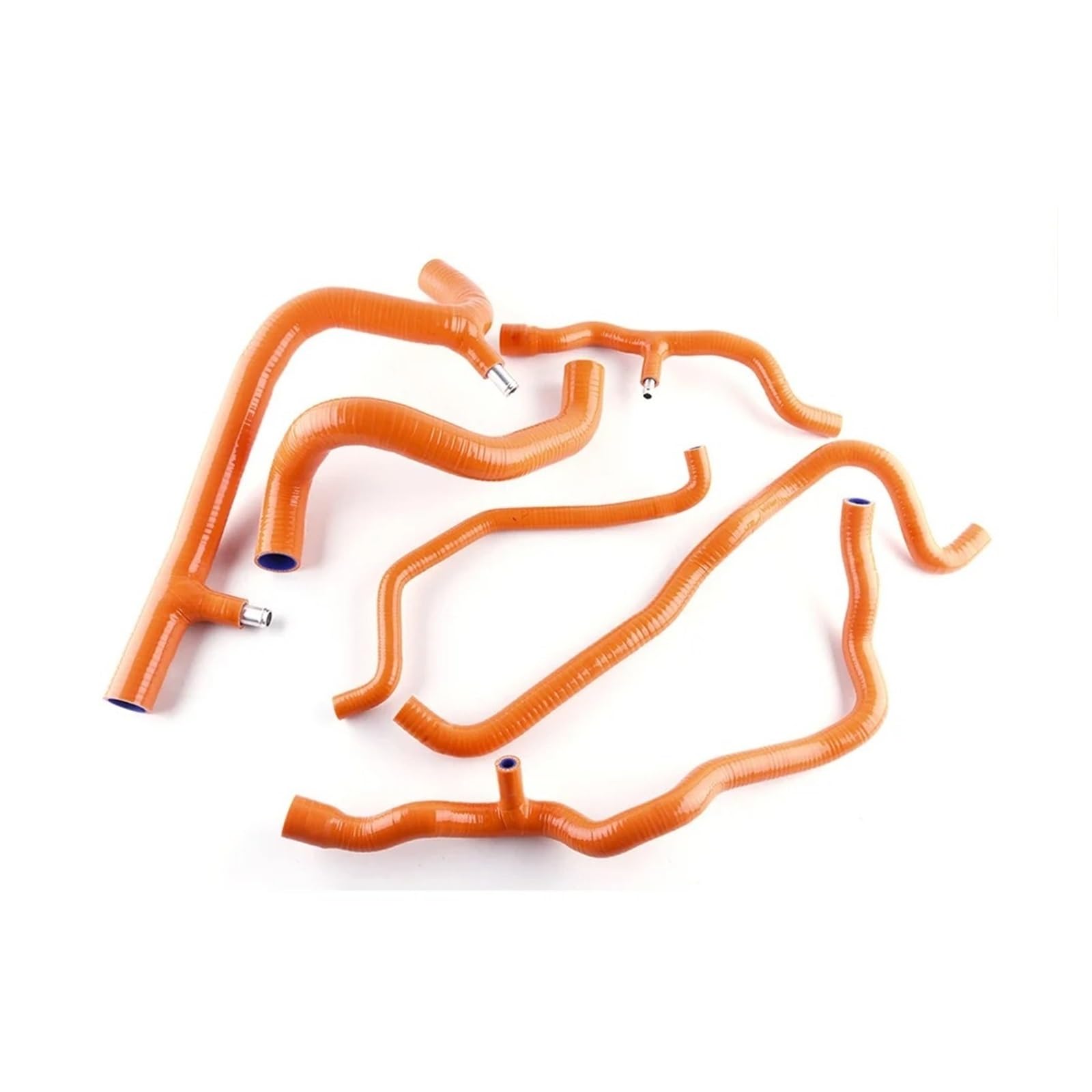 Ansaugrohr Für Clio RS MK2 172&182 Cup 1999 2000 2001 2002 2003 2004 2005 2006 Silikon-Kühlmittelschlauch Auto Lufteinlass(Orange) von LORSKRD