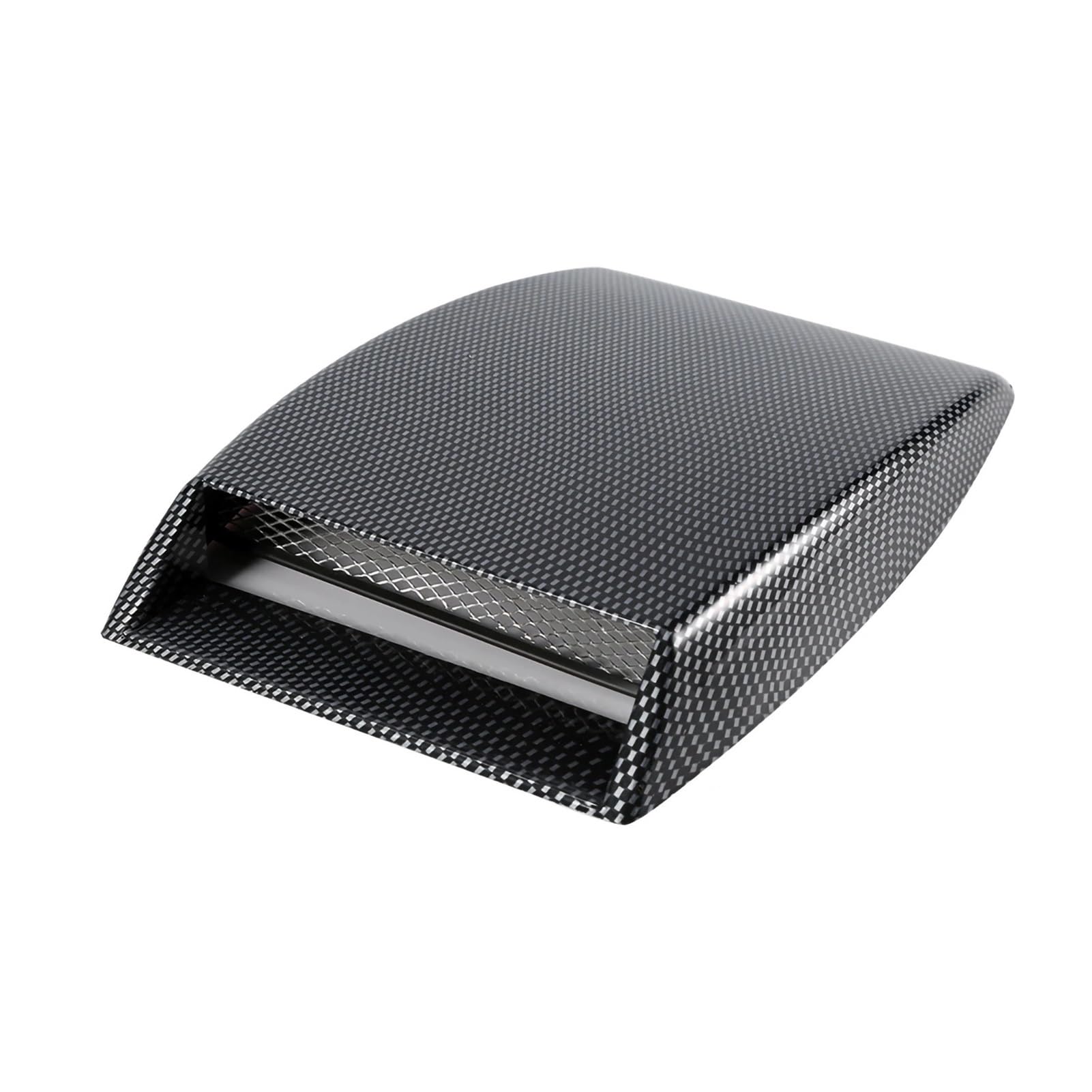 Ansaugrohr Für VW Für Passat Universal Auto Tuning Auto Air Flow Intake Hood Scoop Vent Bonnet Dekorative Abdeckung Zubehör Auto Lufteinlass(Kohlefaser) von LORSKRD