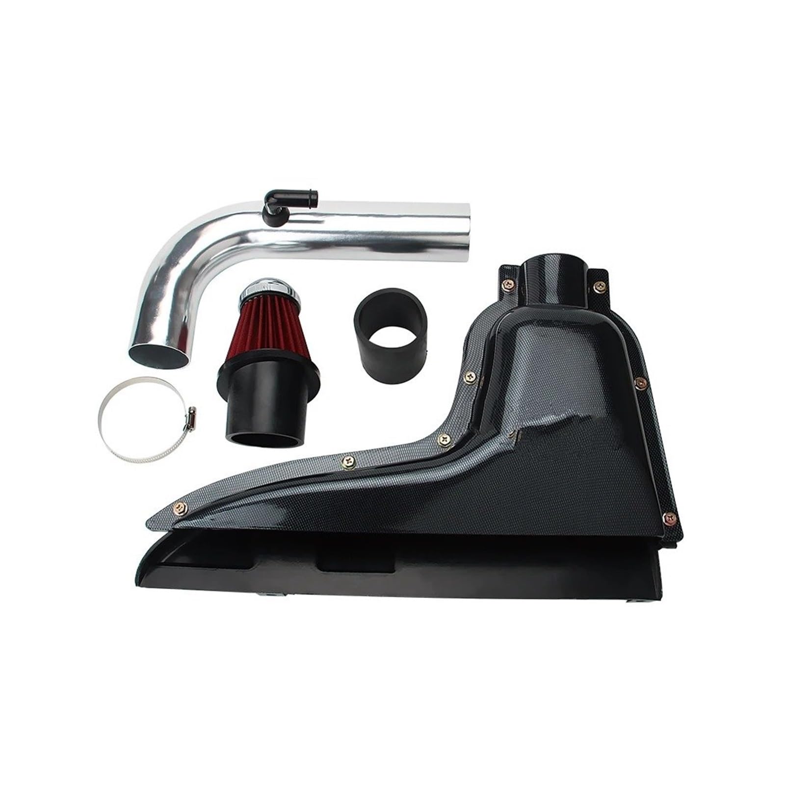 Ansaugrohr VTS Fiber Style Autoteile Auto High Flow Lufteinlasssysteme Ansaugkasten Luftfilter Für Peugeot 206 1.6L 1998 1999 2000 2001 2002 2003 2004 2005 2006 Auto Lufteinlass von LORSKRD