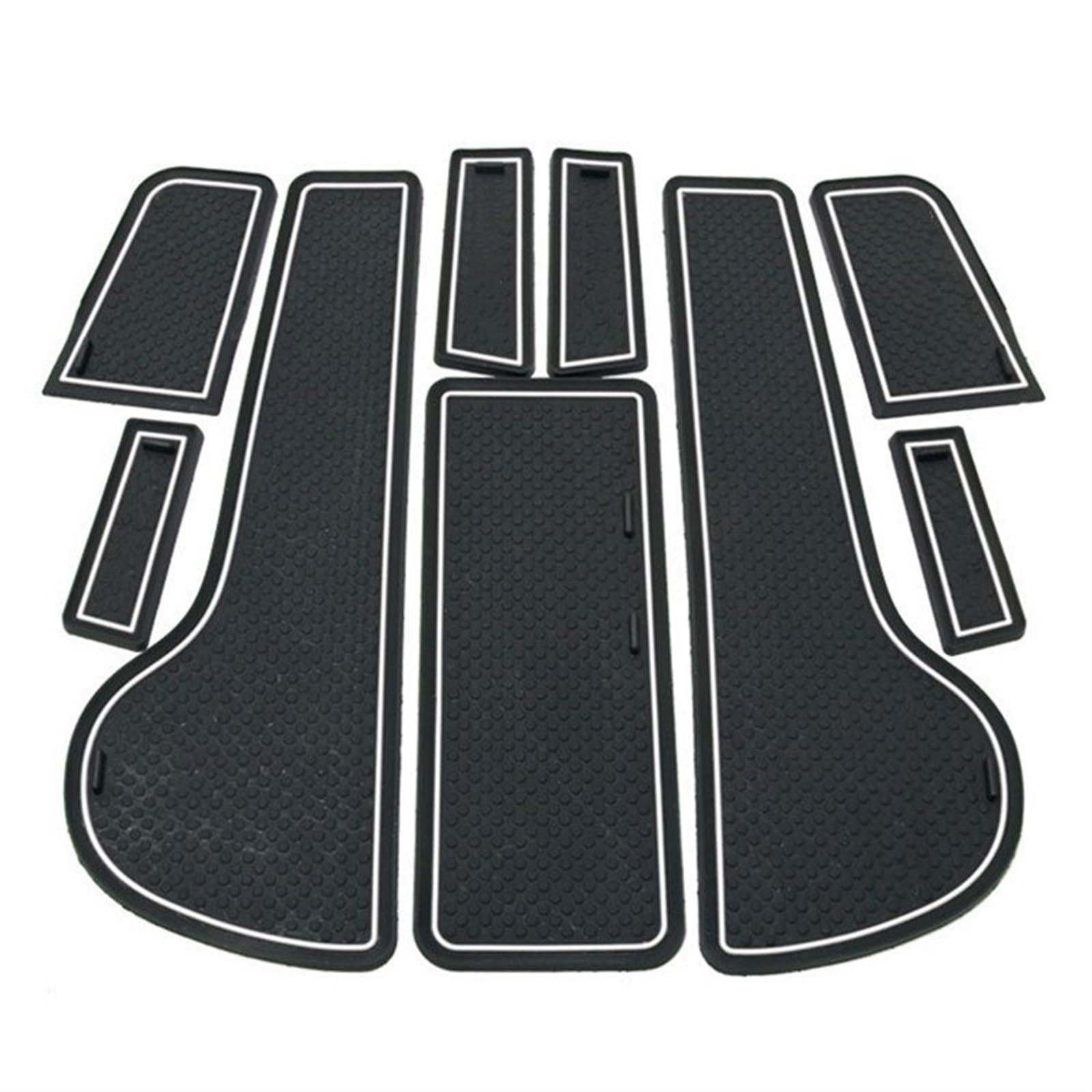 Auto Deko Innen Für Chevrolet Für Cruze Für Limousine Fließheck 2009-2014 9 Stücke Auto Styling Innen Nicht-Slip Matte Tür Nut Pad Kissen Gummi Matte Autozubehör Innenraum von LORSKRD