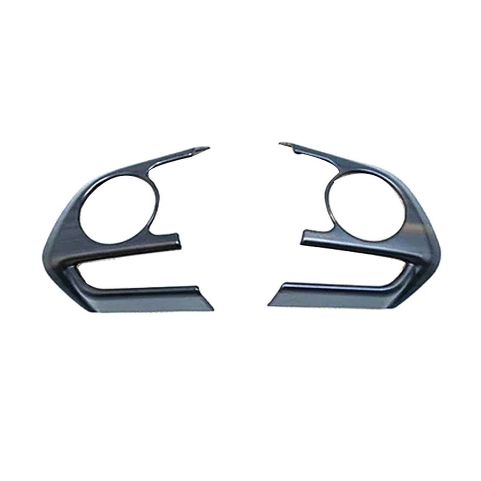 Auto Innendekoration 2PCS Für Toyota Für RAV4 Für Corolla E210 2019 2020 2021 2022 Für RAV 4 XA50 Zubehör Auto Lenkrad Taste Panel Abdeckung Trim Aufkleber Auto Interieur ZubeAhör(Peach Color) von LORSKRD