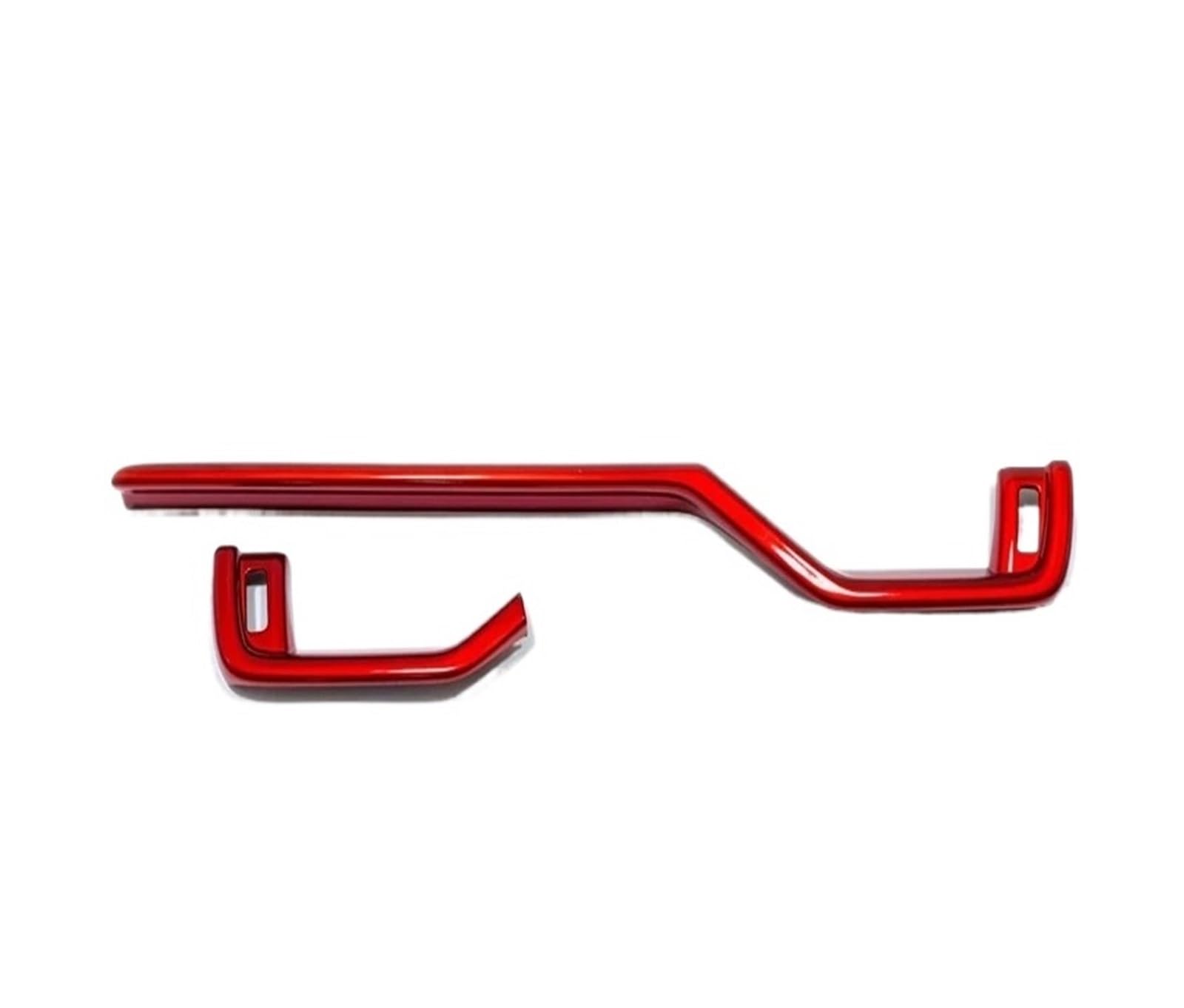 Auto Innendekoration Für Toyota Für RAV4 Für RAV 4 2019 2020 2021 2022 Für XA50 Auto Interior Center Konsole Klimaanlage AC Vent Outlet Panel Trim Abdeckung Streifen Auto Interieur ZubeAhör(Rot) von LORSKRD