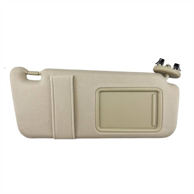 Auto Sonnenschutz Sonnenblende Für Toyota Für Camry 2007 2008 2009 2010 2011 74310-06750-E0 74320-06780-B0 Innenraum Sonnenblende(Beige Right Passenge) von LORSKRD