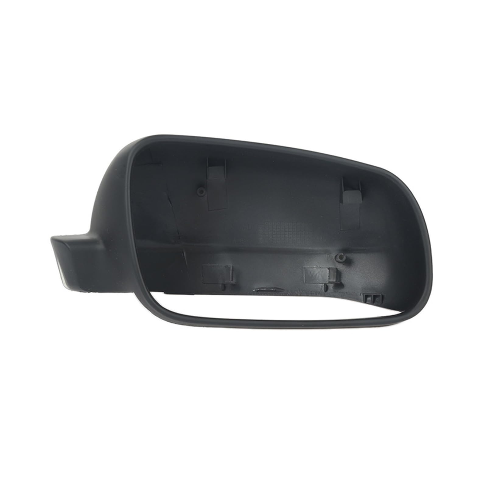 Auto Spiegelkappen Seitenspiegelkappen 1PCS ABS Auto Spiegel Abdeckung Gehäuse Kappe Für VW Für Golf Für Bora Für Polo Für Jetta MK4 1996-2004 Zubehör Auto(Matte Black Right) von LORSKRD