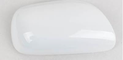 Auto Spiegelkappen Seitenspiegelkappen Für Toyota Für Corolla Altis 2007 2008 2009 2010 2011 2012 2013 Rückspiegel Shell Cover Cap Gehäuse Flügel Seite Spiegel Abdeckung(White-Right) von LORSKRD