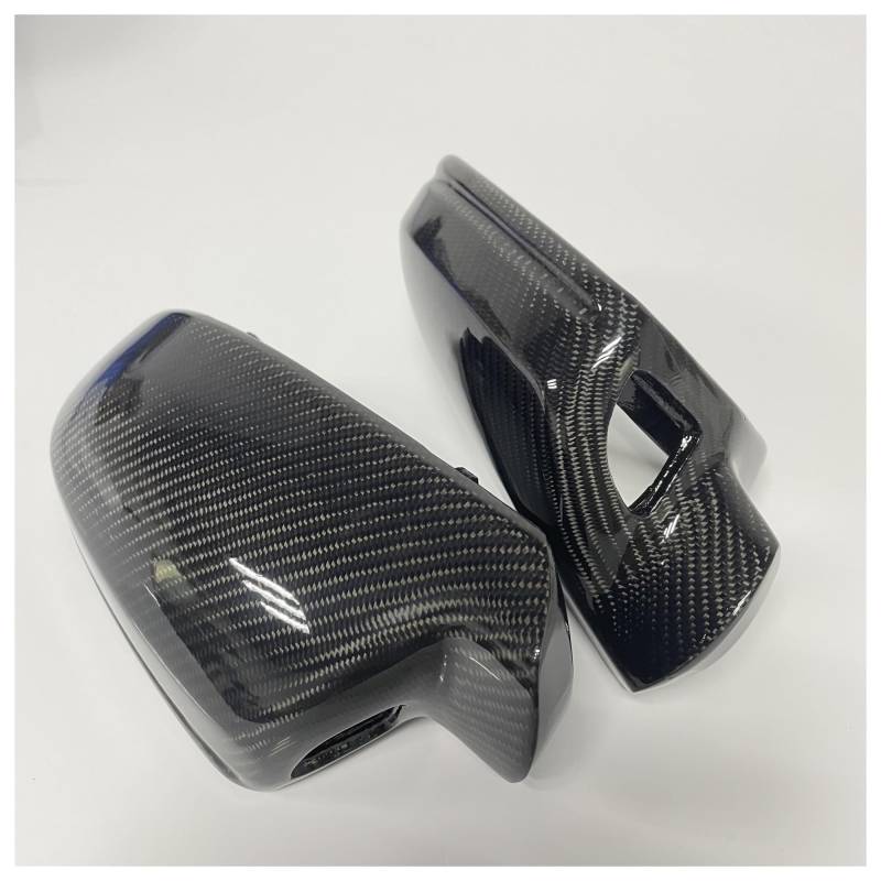 Auto Spiegelkappen Seitenspiegelkappen Real Carbon Fiber Spiegel Abdeckung Rück Seite Spiegel Kappen Für S Linie Für A3 A4 A5 B8.5 B8K 2011 2012 2013 2014 2015 2016(with Side Assist) von LORSKRD