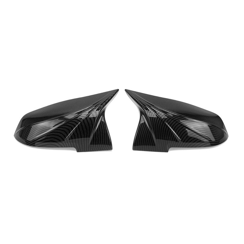 Auto Spiegelkappen Seitenspiegelkappen Rückspiegel Abdeckkappe Carbon Schwarz Für Serie 1 2 3 4 220i 328i 420i F20 F21 F22 F23 F30 F32 F33 F36 Für X1(Carbon Fiber Pattern) von LORSKRD