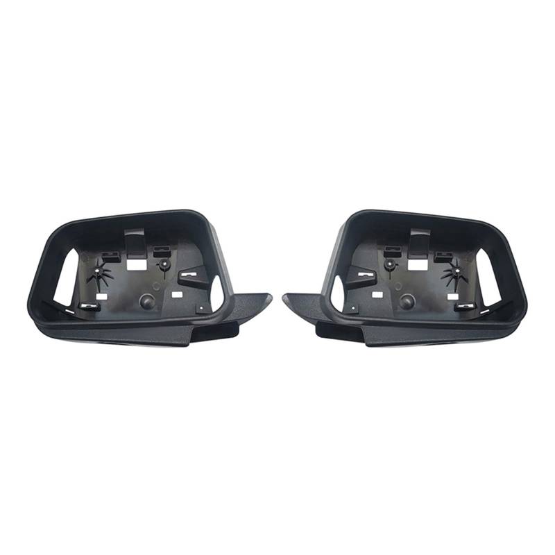 Auto Spiegelkappen Seitenspiegelkappen Seitenspiegelrahmenhalter Für Ford Für Edge 2009–2012. Auto-Rückspiegelbasis, Glänzendes Surround-Ziergehäuse(A Pair) von LORSKRD