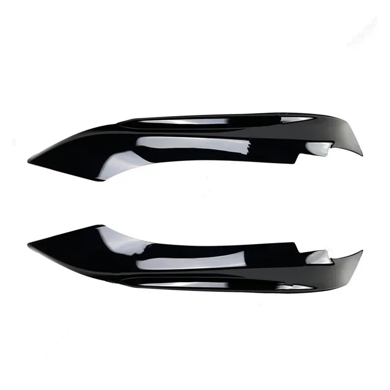 Front Spoiler Lippe 2 Stück Für F32 F33 F36 4 Serie 2014–2020 Für Sport Für tech (nur Für Sport-Modelle) Frontstoßstangen-Lip-Spoiler-Splitter Frontstoßstange(Carbon Look) von LORSKRD