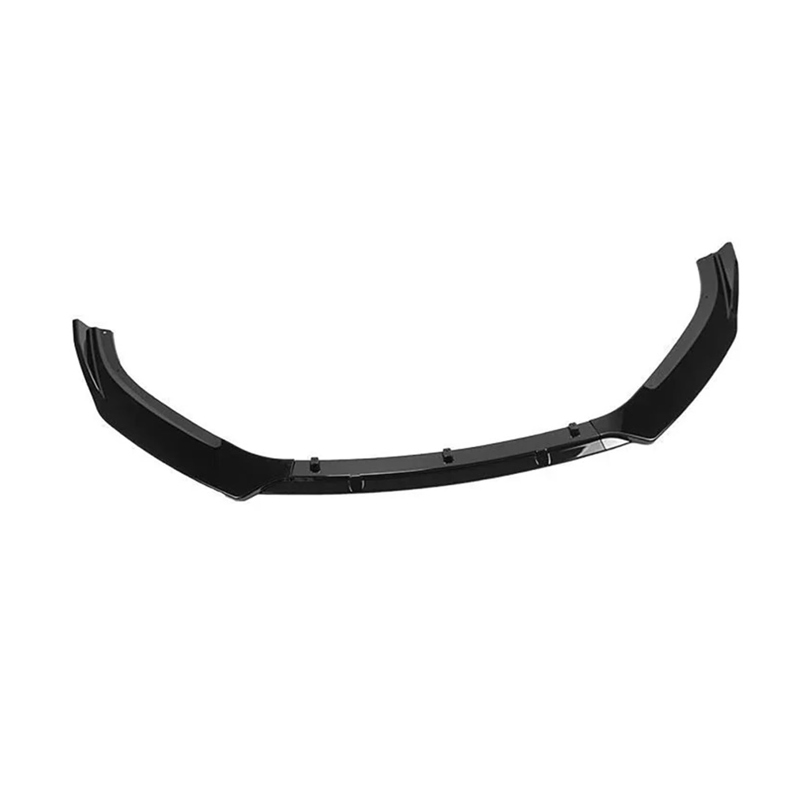 Front Spoiler Lippe 3Pcs Für Mazda 3 Für Axela 2014 2015 2016 2017 2018 Glänzend Schwarz Frontschürze Lip Body Kit Spoiler Frontstoßstange von LORSKRD