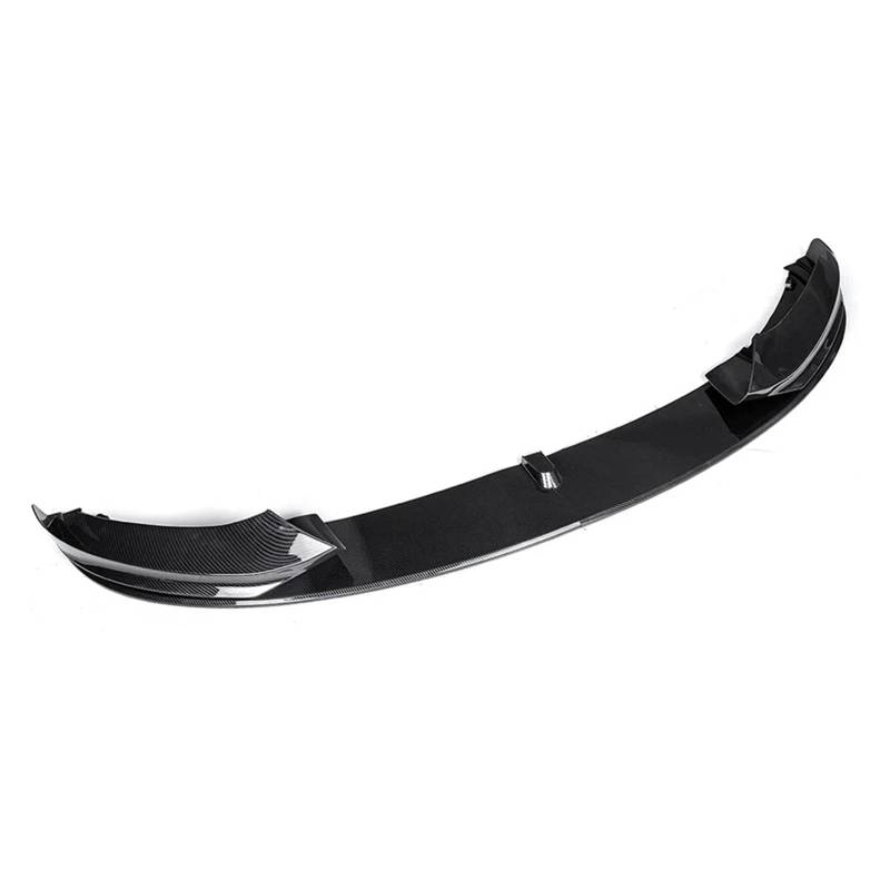 Front Spoiler Lippe 4 Stück Für 4er F32 F33 F36 420i 430i 420d M440i 2014 15 16 17 18 19 2020 Frontstoßstange Lippe ABS Glänzend Schwarz Oder Carbon Look Spoiler Frontstoßstange(Kohlefaser-Optik) von LORSKRD