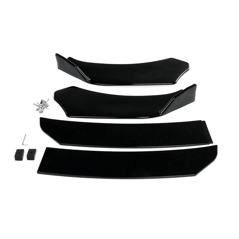 Front Spoiler Lippe 4PCS Für Toyota Für Corolla Für Camry Für Sienna 86 Für Scion Alle Modelle Auto Front Stoßstange Splitter Lip Frontstoßstange von LORSKRD