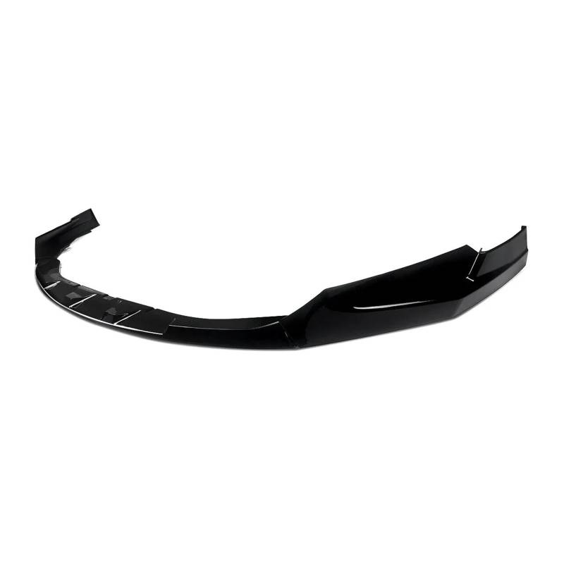 Front Spoiler Lippe Auto Front Splitter Lip Für G80 Für M3 G82 G83 Für M4 2021 2022 2023 Spoiler Unteren Körper Kit Zubehör Glänzend Schwarz Carbon Faser Frontstoßstange(Glossy Black) von LORSKRD