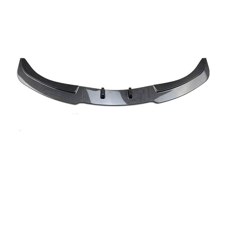 Front Spoiler Lippe Auto Front Stoßstange Canard Splitter Lippe Für 3 Serie E90 E91 320i 325i 2005 2006 2007 2008 Unteren Diffusor Glanz Schwarz Spoiler Body Kit Frontstoßstange(Carbon Look Lip) von LORSKRD