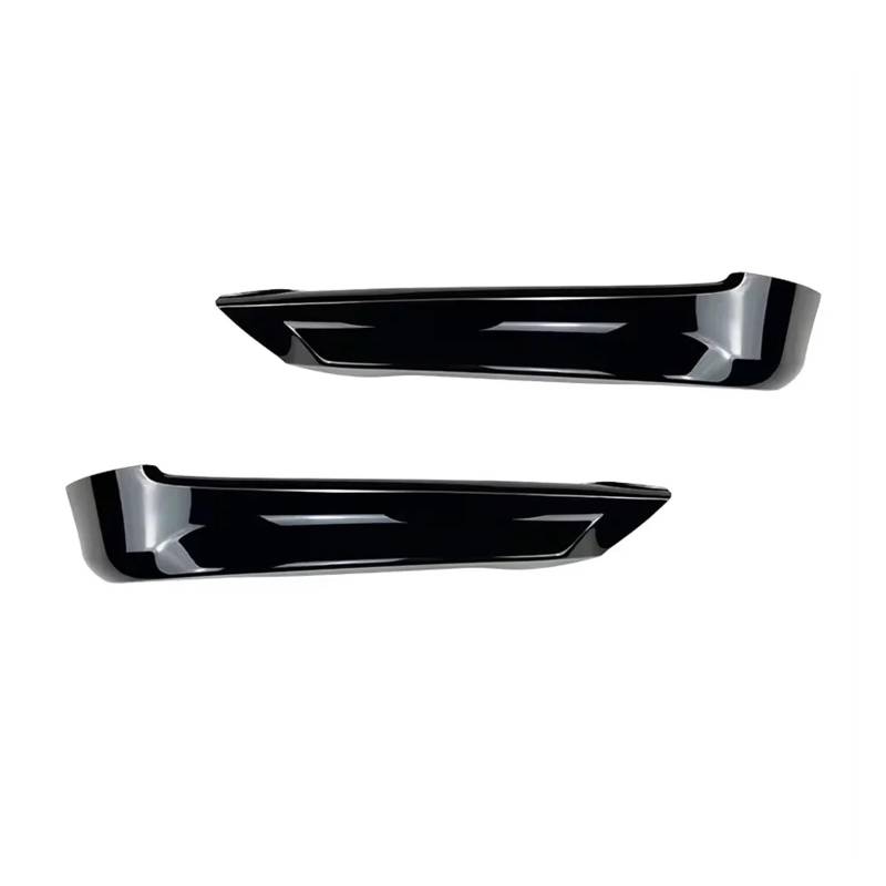 Front Spoiler Lippe Front Lip Splitter Diffusor Body Kit Spoiler Stoßstange Schutzfolie Für 3 Serie E90 E91 Frühen 320i 325i 2005 2006 2007 2008 Frontstoßstange(Gloss Black Splitter) von LORSKRD