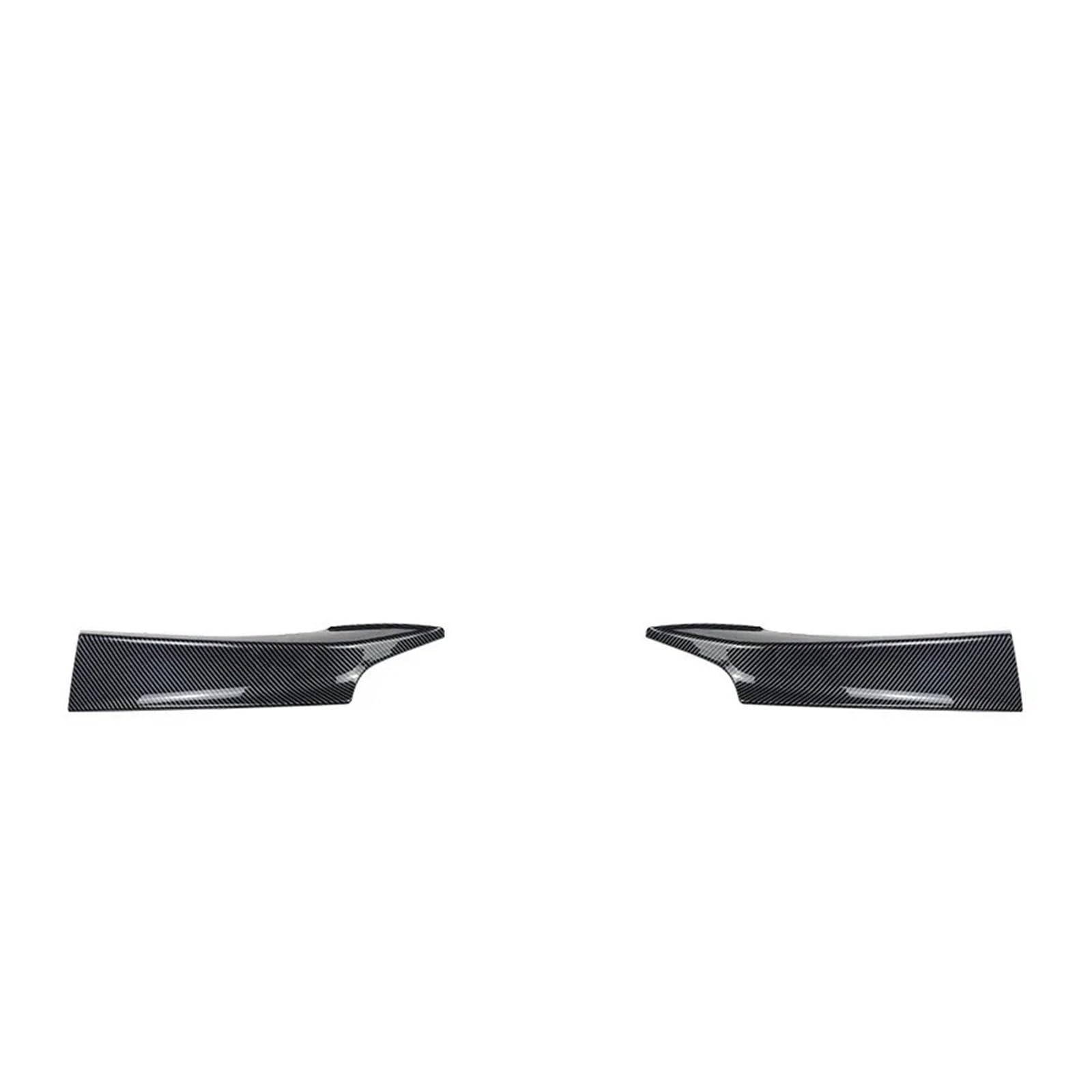 Front Spoiler Lippe Für 1 Serie F20 F21 Für M-Sport Stil 2012 2013 2014 Canard Abdeckung Trim Splitter Front Stoßstange Lip Spoiler Glanz Schwarz Carbon Faser Frontstoßstange(Splitter Carbon Look) von LORSKRD