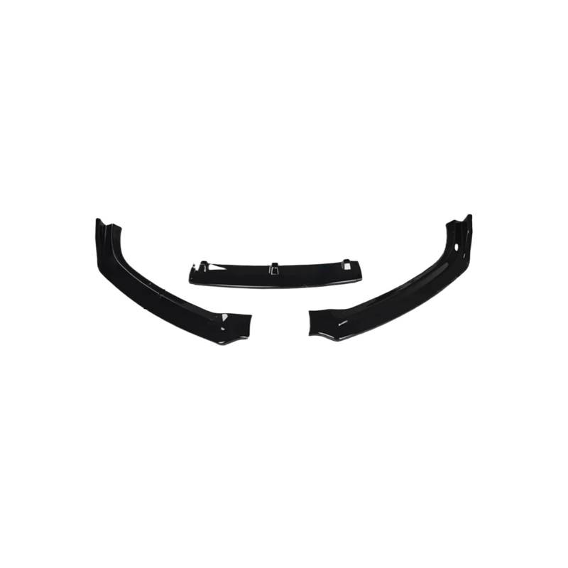 Front Spoiler Lippe Für A4 S4 B9 8W 2016 2017 2018 2019 Auto Vorderen Stoßfänger Lip Spoiler Splitter Diffusor Nachrüstung Für A4 Für Für TDI S4 Körper Kits Frontstoßstange(Gloss Black Base) von LORSKRD