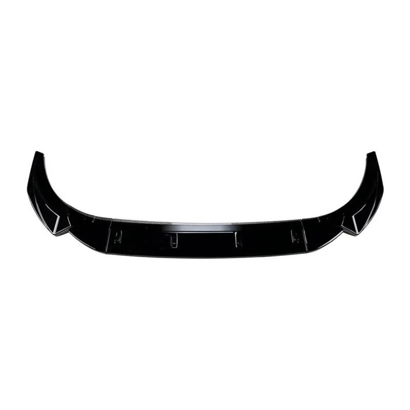 Front Spoiler Lippe Für A4 S4 B9 Für Linie Facelift 2019 2020 2021 2022 2023 2024 Auto Vorderen Stoßfänger Lip Spoiler Splitter Front Lip Canard Abdeckung Körper Kit Frontstoßstange(Glossy Black) von LORSKRD