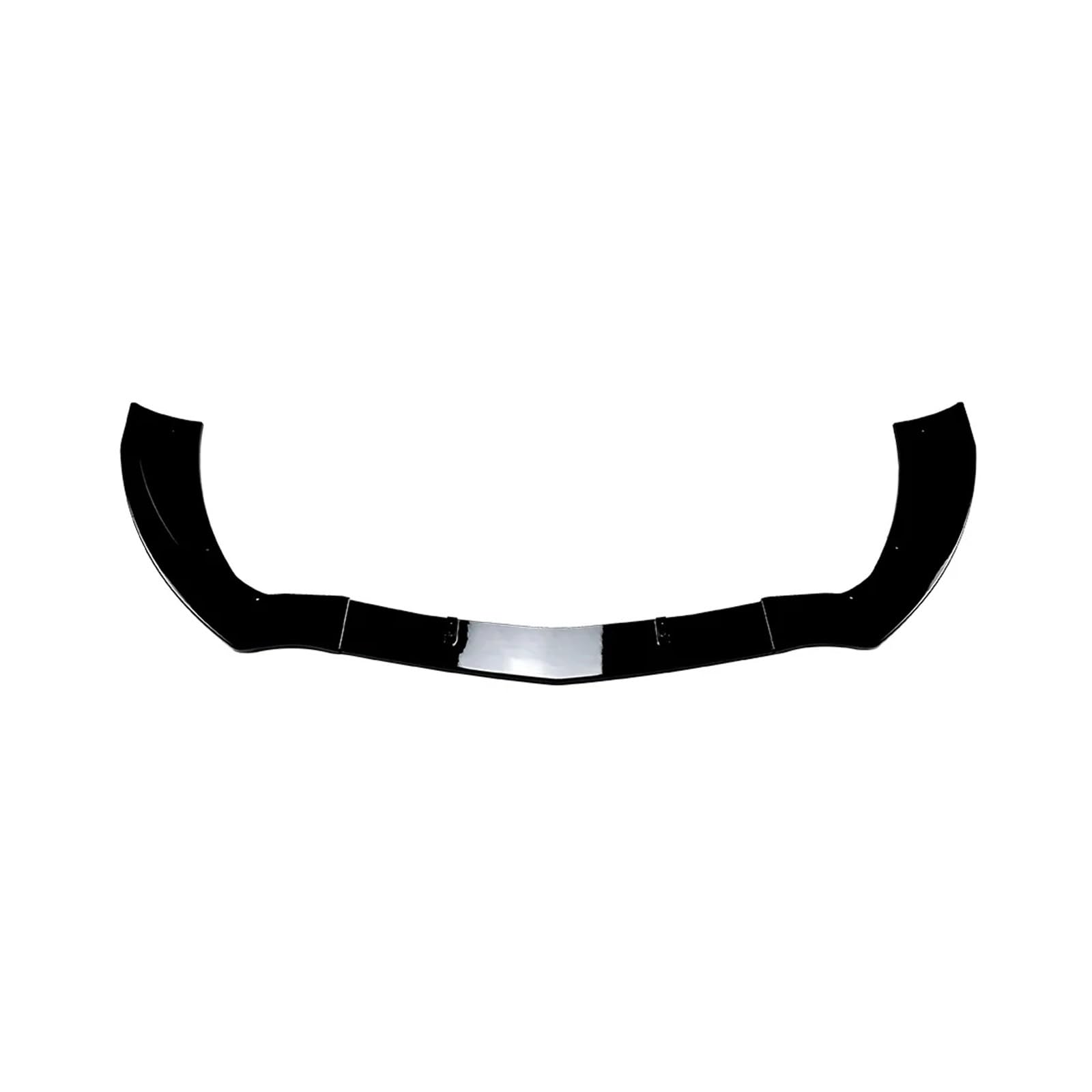 Front Spoiler Lippe Für Benz Für CLA-Klasse C117 2013 2014 2015 Auto Front Lip Splitter Diffusor Körper Kit Autos Außen Modifikation Teile Frontstoßstange(Glossy Black) von LORSKRD