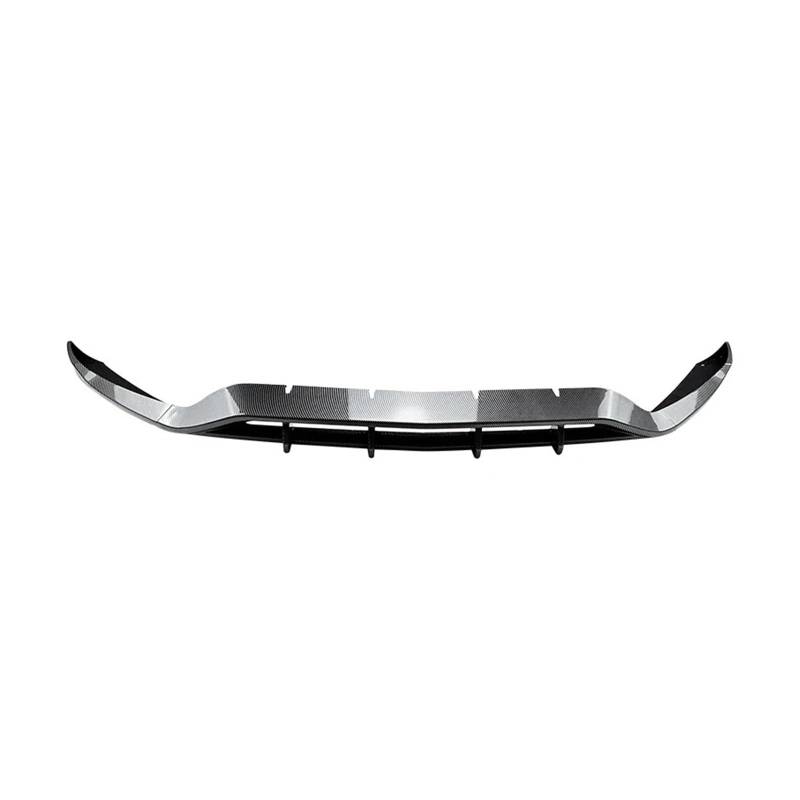 Front Spoiler Lippe Für Benz Für GLC Klasse X253 GLC200 260 300 2020-2022 Für AMG Auto Vorderen Stoßfänger Lip Glänzend Schwarz Oder Carbon Look Body Kit Frontstoßstange(Carbon Look) von LORSKRD