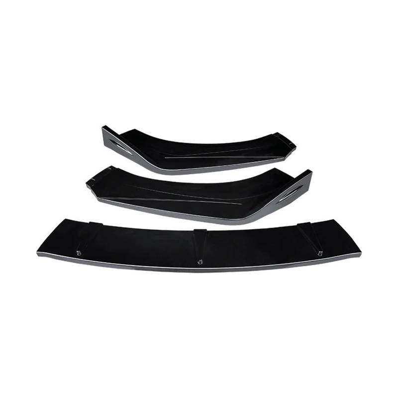 Front Spoiler Lippe Für Corolla 2014 15 16 17 18 19 20 2021 2022 Auto Vorderen Stoßfänger Lippe Kinn Tuning Zubehör Splitter Körper Kit Spoiler Deflektor Carbon Faser Frontstoßstange(Gloss Black 07-13 von LORSKRD