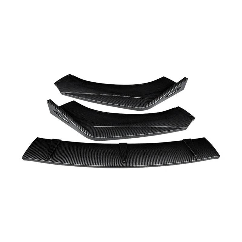 Front Spoiler Lippe Für Corolla 2014-2019 2020 2021 2022 Auto Vorderen Stoßfänger Lippe Kinn Tuning Zubehör Splitter Körper Kit Spoiler Deflektor Carbon Faser Frontstoßstange(Carbon Fiber Look 14-21) von LORSKRD