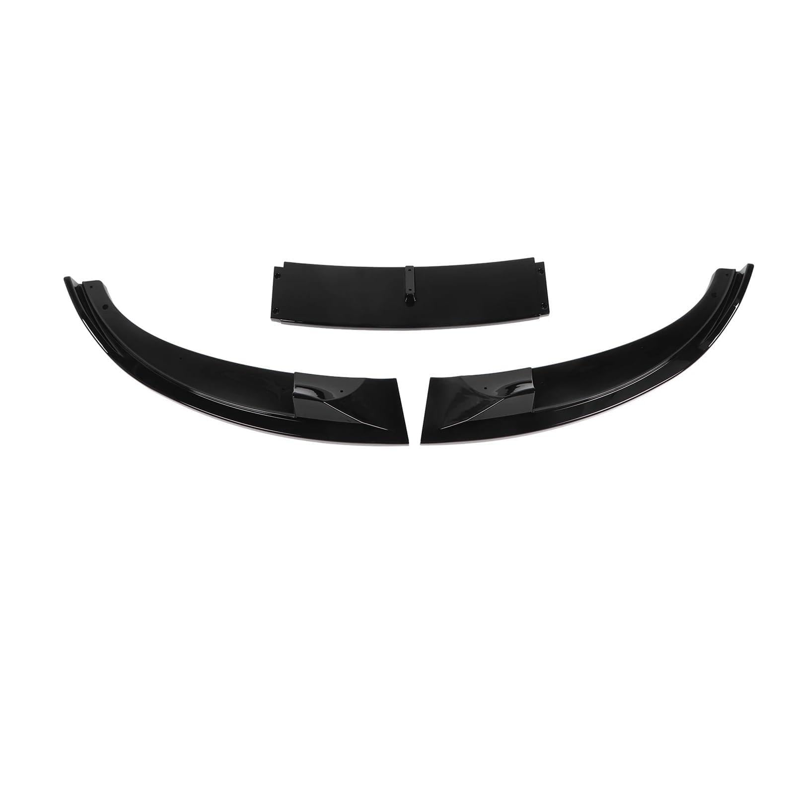 Front Spoiler Lippe Für E60 E61 Für M5 2005 06 07 08 09 2010 Lippe Frontstoßstange Lippe Spoiler Hochfeste Sportliche Stoßstangenlippe Kinnsplitter Diffusor Frontstoßstange(Glossy Black) von LORSKRD