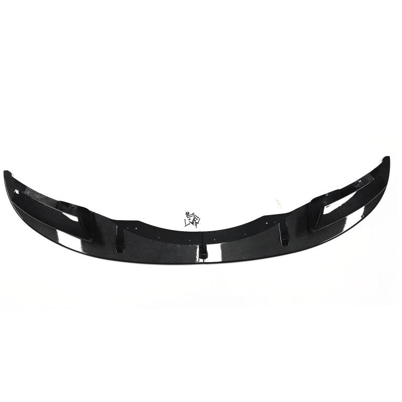 Front Spoiler Lippe Für E90 E92 E93 Für M3 2007 2008 2009 2010 20211 2012 2013 Auto Frontschürze Spoiler Lip Unteren Splitter Klinge Schutz Klappe Frontstoßstange(Kohlefaser-Optik) von LORSKRD