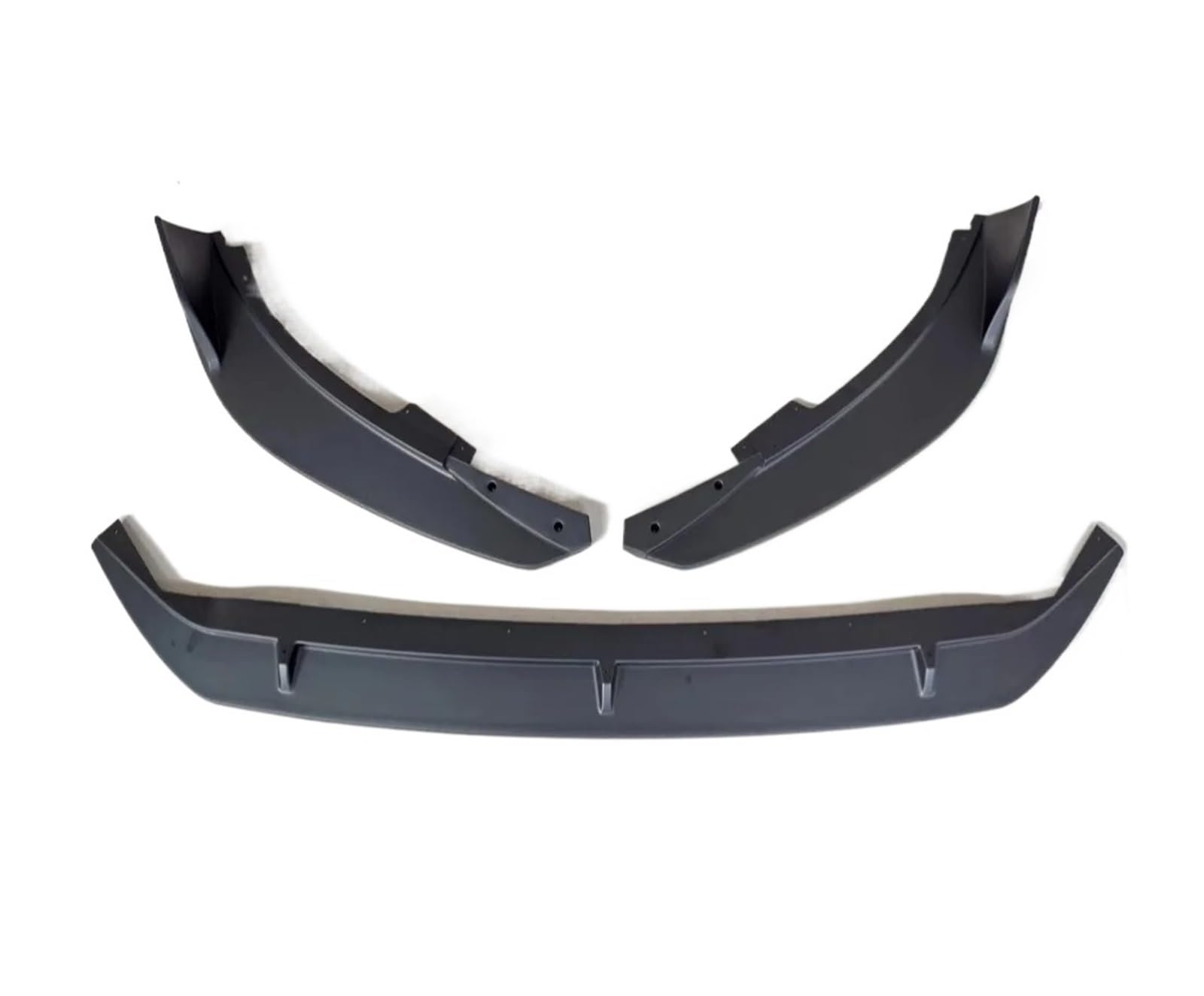 Front Spoiler Lippe Für Ford Für Focus 4th Für Gen Mk4 Für ST-Linie 2018 2019 2020 2021 ABS Auto Front Stoßstange Splitter Lip Diffusor Spoiler Schutz Körper Kits Frontstoßstange(Matt-schwarz) von LORSKRD