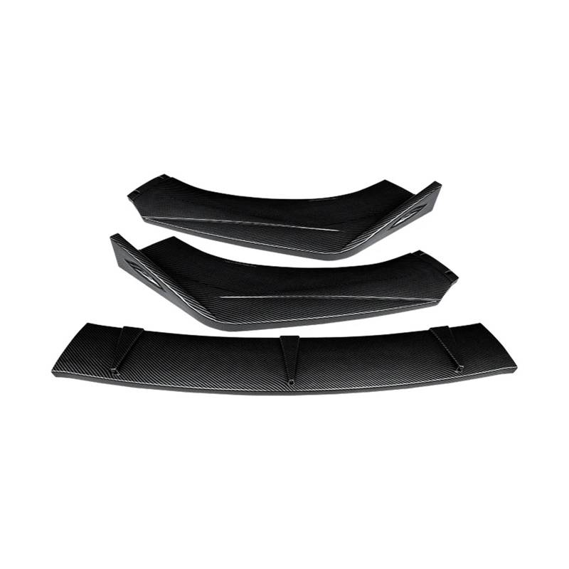 Front Spoiler Lippe Für RS6 2013 2014 2015 2016 2017 2018 Auto Front Stoßstange Splitter Lip Body Kit Spoiler Diffusor Deflektor Carbon Look Zubehör Frontstoßstange(Kohlefaser-Optik) von LORSKRD