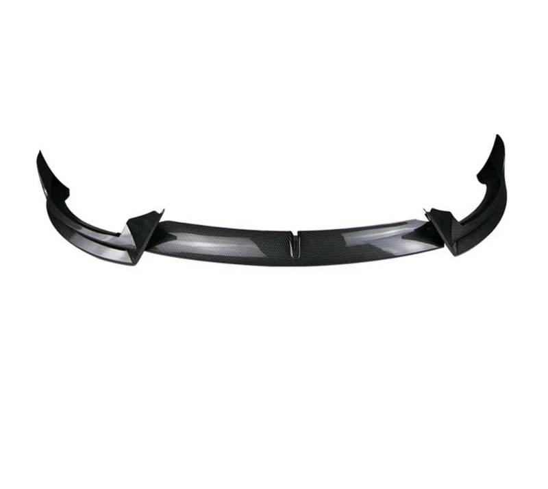 Front Spoiler Lippe Für Tesla Für Modell Y 2017 18 19 20 2021 2022 2023 Frontschürze Lip Diffusor Abdeckung Limousine Unteren Stoßfänger Klinge Splitter Spoiler Body Kit Frontstoßstange(Carbon) von LORSKRD