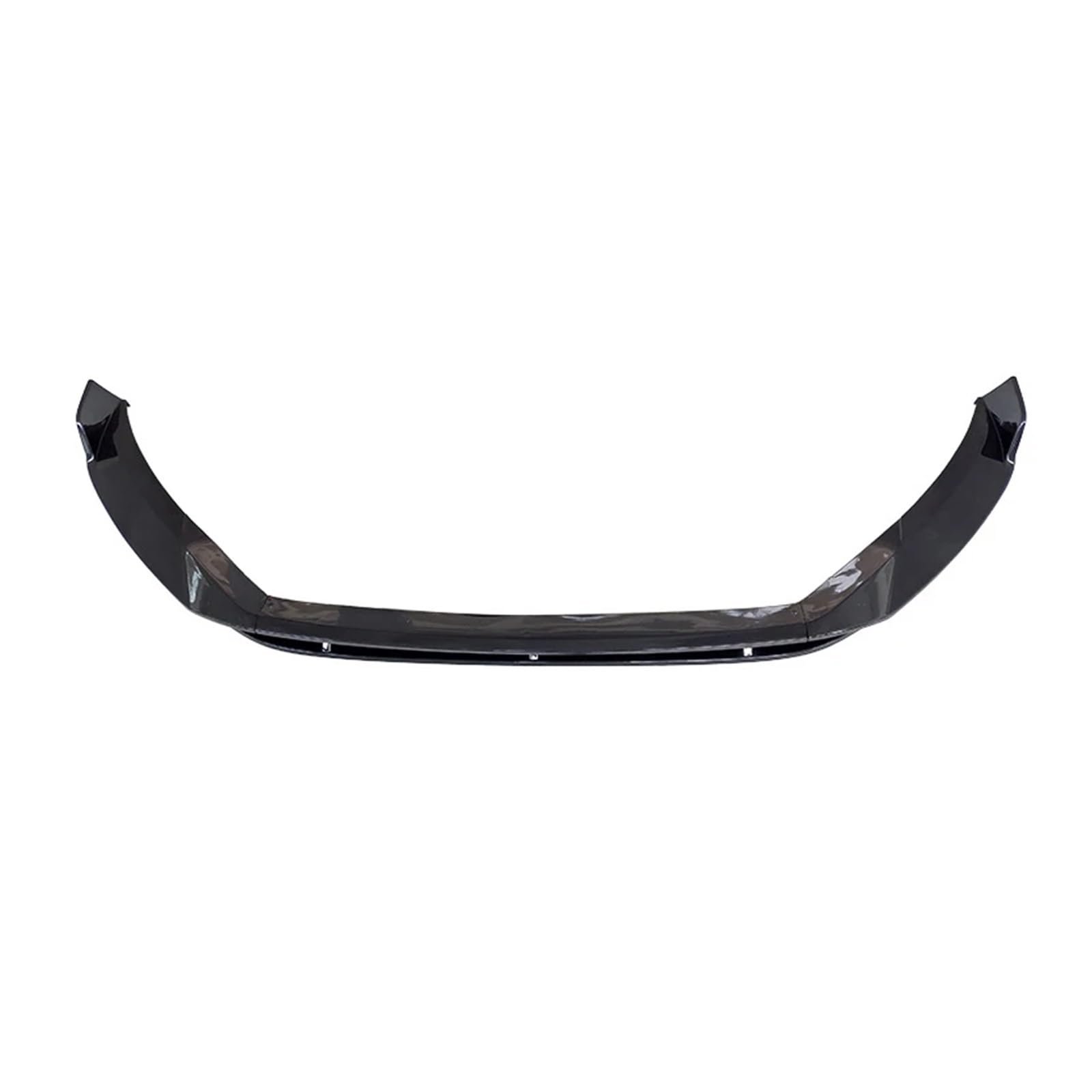 Front Spoiler Lippe Für VW Für Arteon CC 2019 2020 2021 Frontschürze Spoiler Schutz Platte Lip Body Kit Dekorative Streifen Kinn Schaufel Frontstoßstange(Gloss Black) von LORSKRD