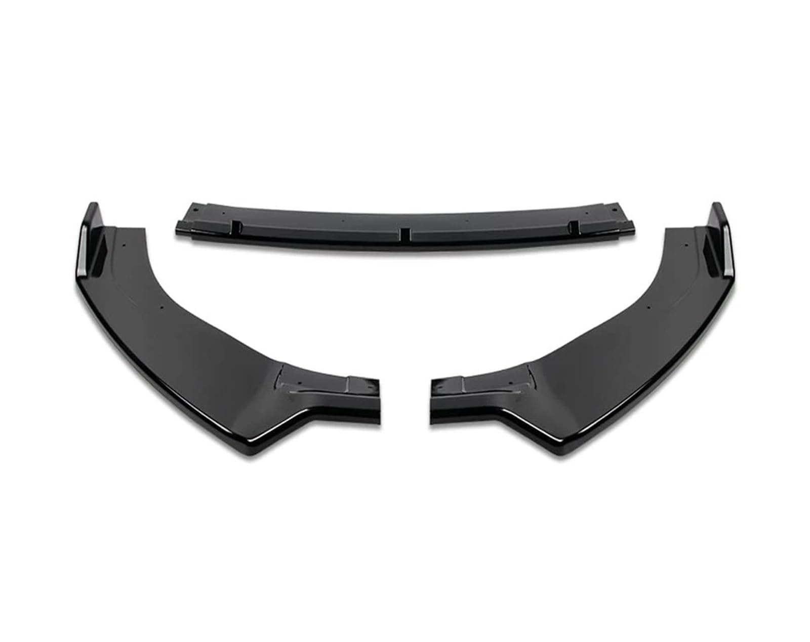 Front Spoiler Lippe Für VW Für Golf 7 7,5 MK7 MK7.5 Für GTI Für GTD R Für Linie Alle Modelle 2012-2020 Auto Front Stoßstange Splitter Lip Diffusor Body Kit Spoiler Schutz Frontstoßstange(Glossy black) von LORSKRD