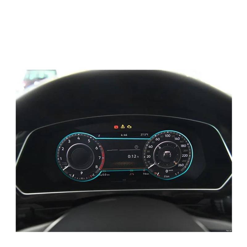 GPS Displayschutzfolie 12,3 Zoll Für VW Für Tiguan 2018 Instrument Panel Gehärtetem Glas Screen Protector Dash Panel Bildschirm Anti Scratch Film Navigation Schutzfolie von LORSKRD