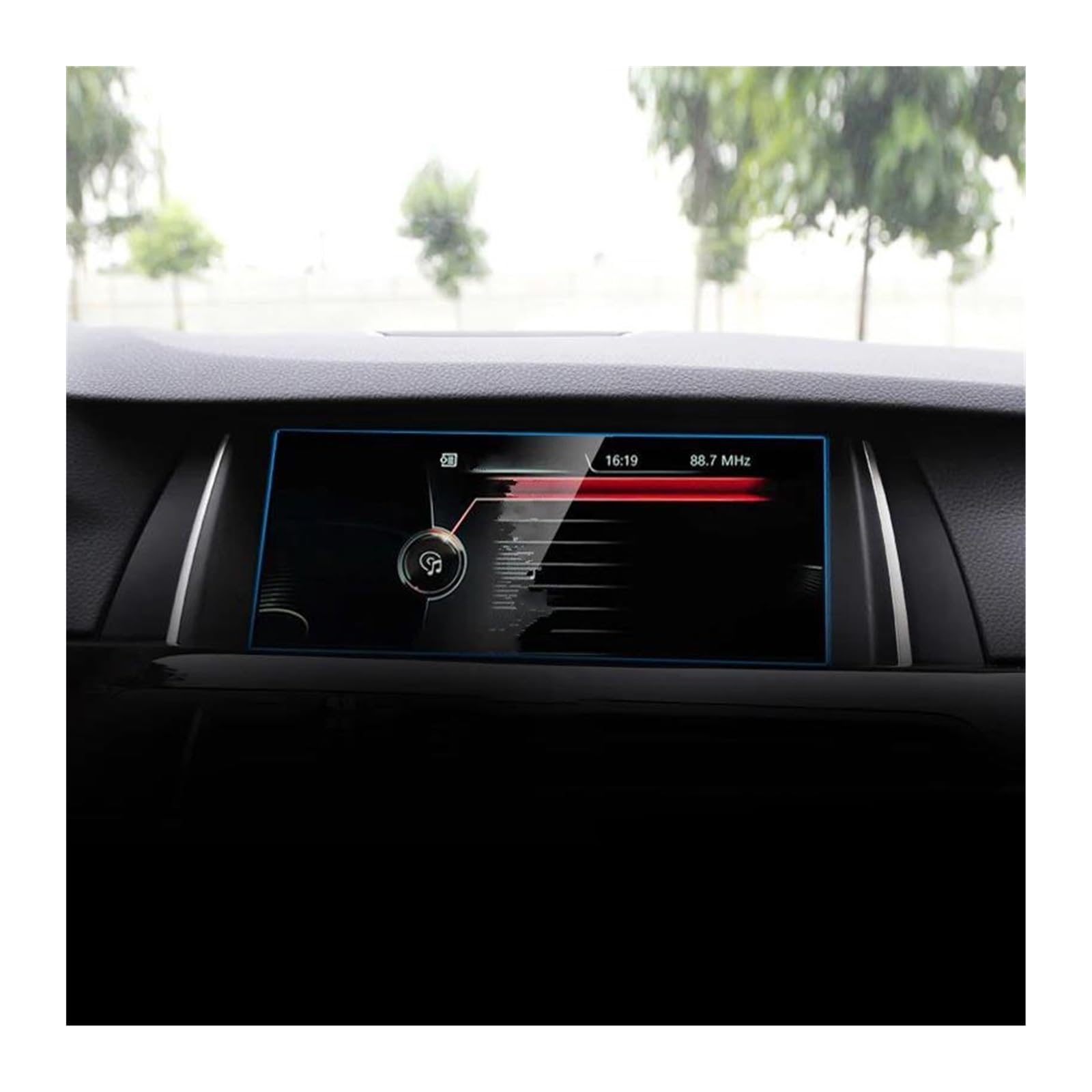 GPS Displayschutzfolie Für F07 Für F10 Für F11 Für F18 5 Serie 2010-2016 Auto Screen Protector Film Gehärtetes Glas Navigation Bildschirm Film Navigation Schutzfolie(10.2inch 245X91mm) von LORSKRD