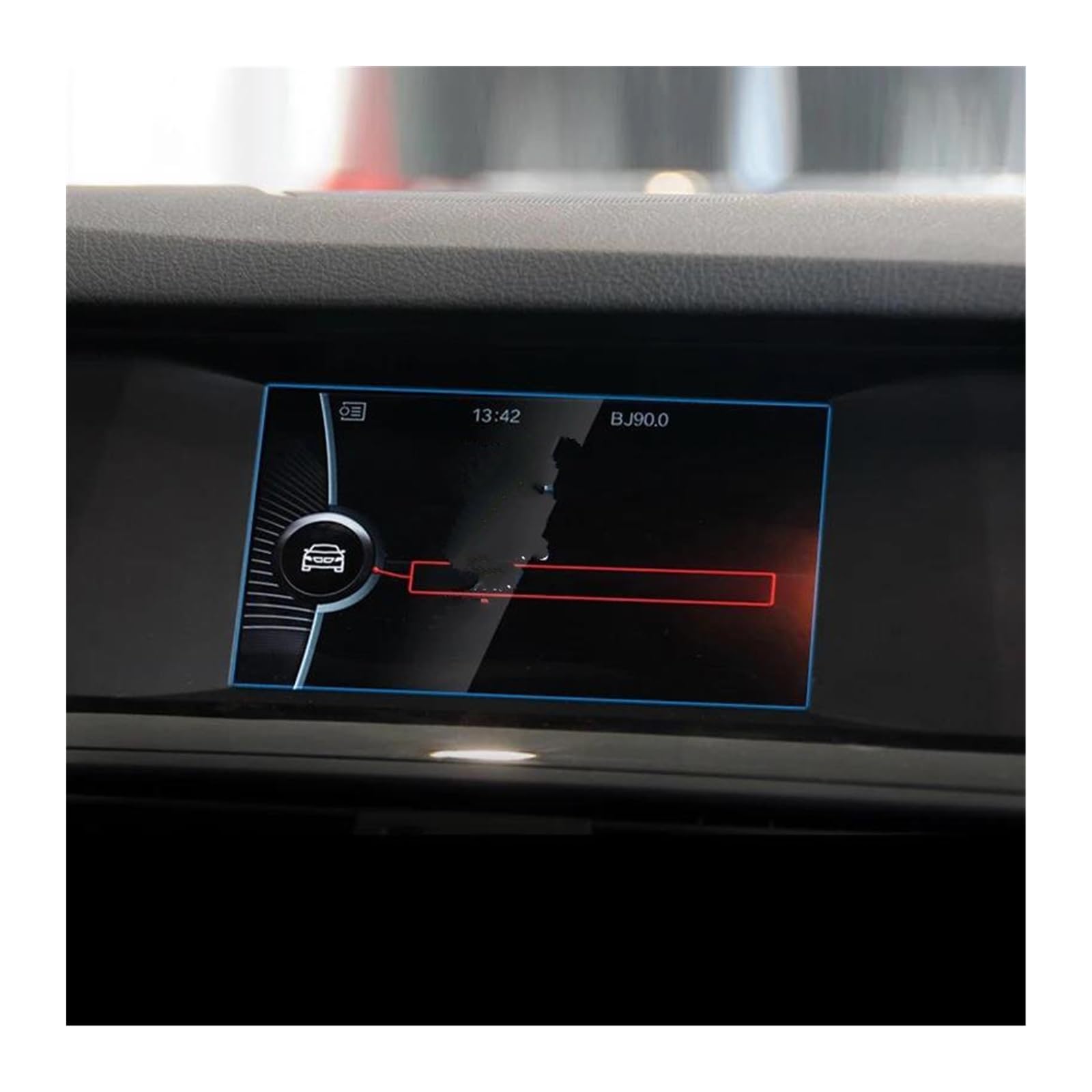 GPS Displayschutzfolie Für F07 Für F10 Für F11 Für F18 5 Serie 2010-2016 Auto Screen Protector Film Gehärtetes Glas Navigation Bildschirm Film Navigation Schutzfolie(7inch 152X91mm) von LORSKRD