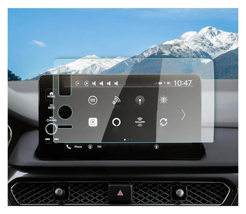 GPS Displayschutzfolie Für ZR-V Für ZRV 2024 9 Zoll Auto LCD GPS Navigation Gehärtetem Glas Film Screen Protector Film Innen Zubehör Navigation Schutzfolie von LORSKRD