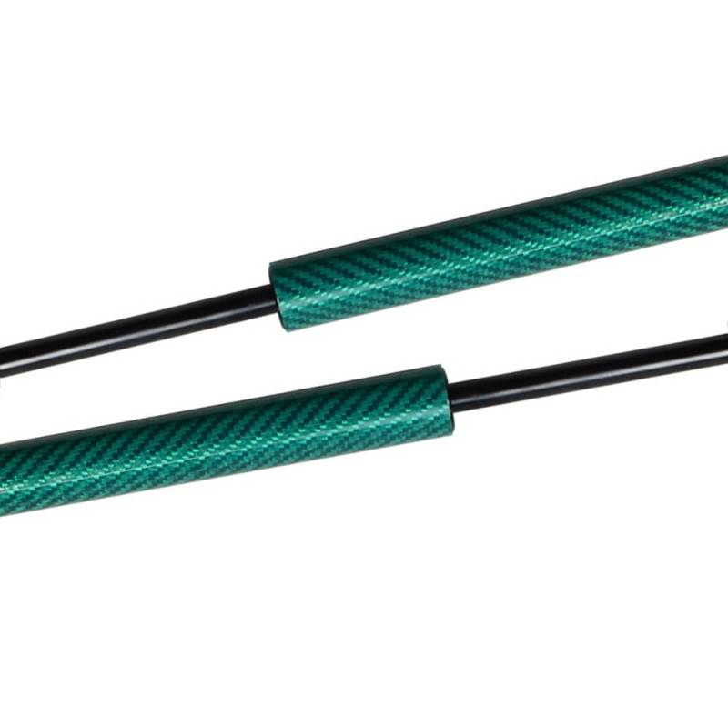 Haubenheber Fronthaube Gasfeder Front Motorhaube Refit Gas Frühling Lift Unterstützt Stoßdämpfer Absorber Prop Stange Bar Für Jeep Für Cherokee (XJ) 1984-2001 Haube Streben(Carbon Fiber Green) von LORSKRD