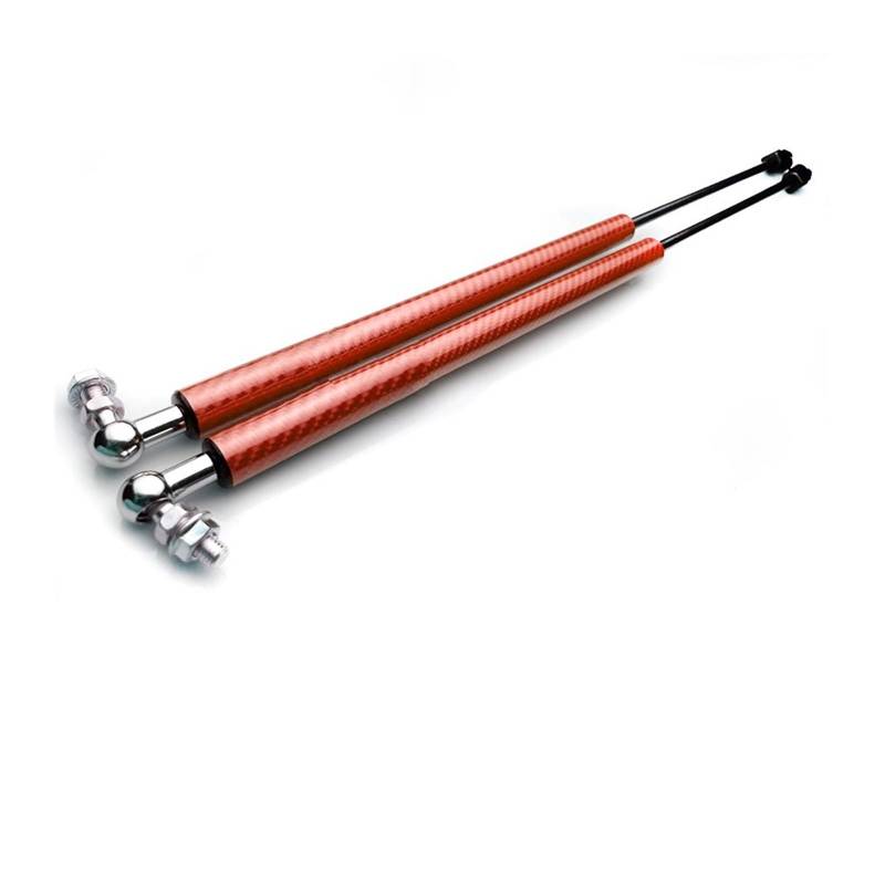 Haubenheber Fronthaube Gasfeder Zubehör Für VW Für Golf 8 Für GTI/Für Linie/Für Pro Auto-Styling Refit Motorhaube Haube Gas Shock Strut Bars Unterstützung Stange(Carbon red) von LORSKRD