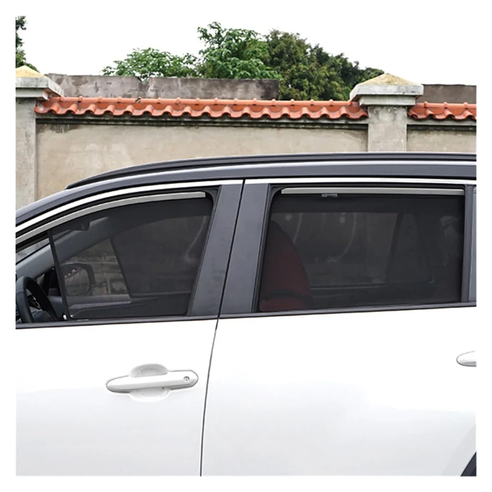 Sonnenblende Für A4 Für Limousine Für B7 2004-2008 Benutzerdefinierte Magnetische Auto Fenster Sonnenschutz Vorhang Mesh Frontscheibe Rahmen Vorhang Autofenster(BACK WINDOW) von LORSKRD