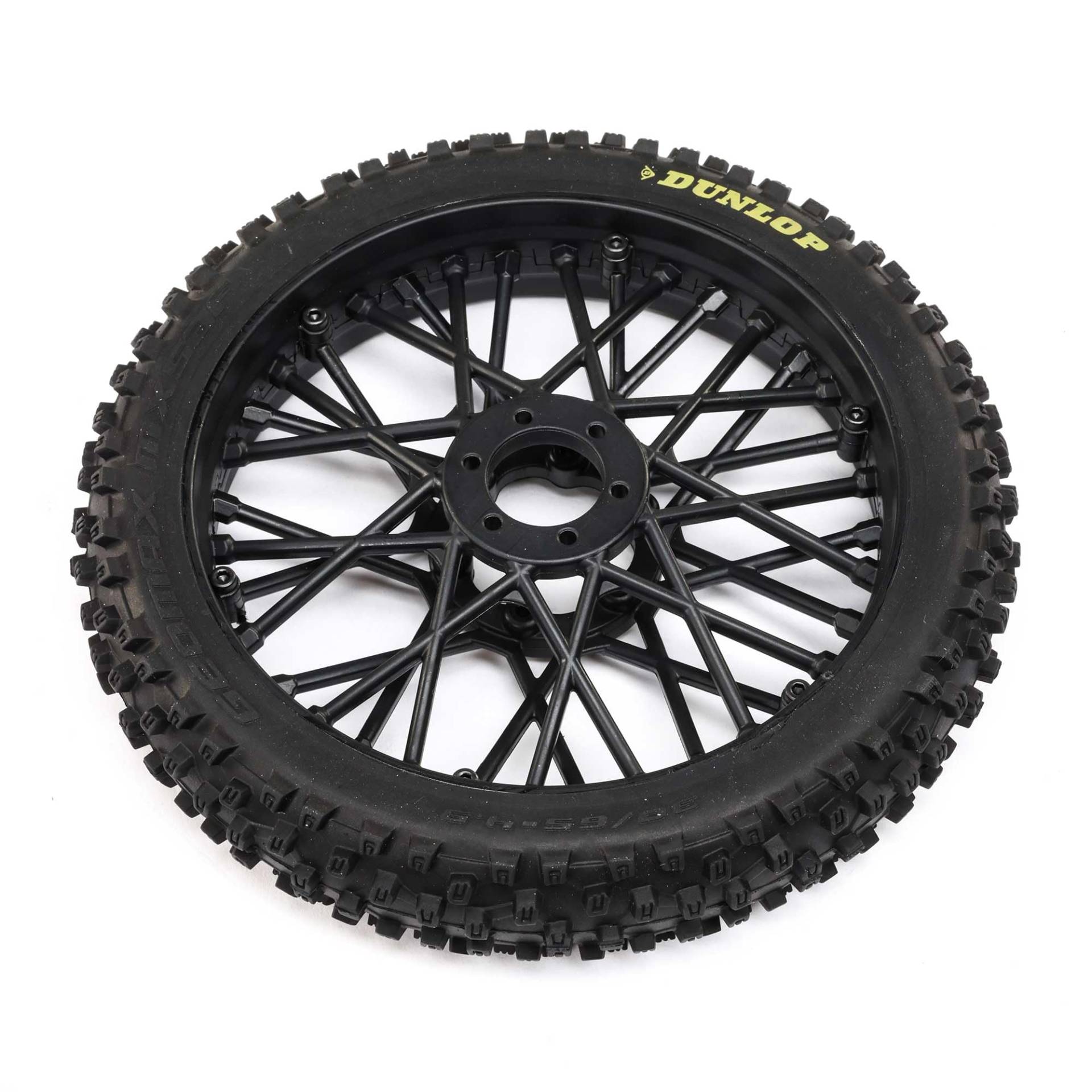 LOSI Dunlop MX53 Front Tire Mounted, Black: Promoto-MX von LOSI