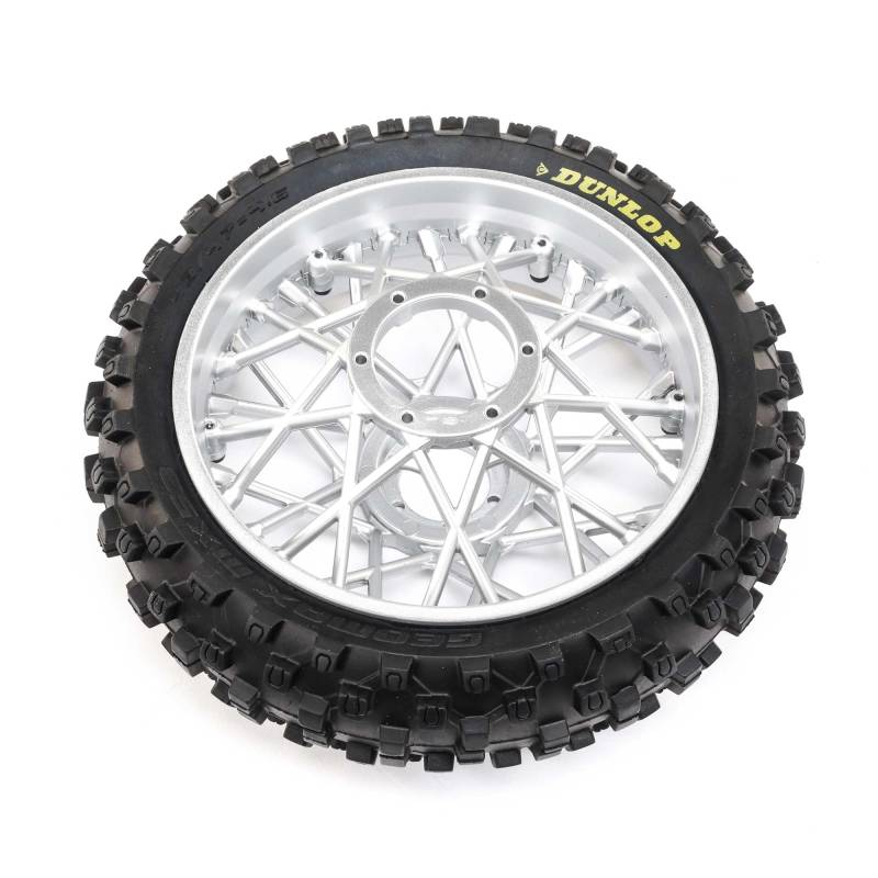 LOSI Dunlop MX53 Rear Tire Mounted, Chrome: Promoto-MX von LOSI