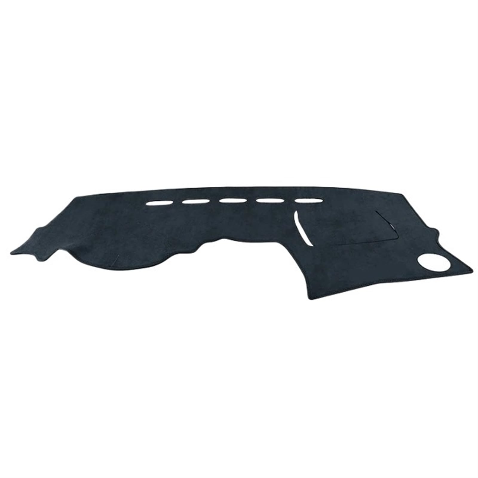 Dashboard Cover Auto-Armaturenbrett-Abdeckung rutschfeste Matte Instrumenten-Teppich-Pad Zubehör Für Mitsubishi Für Mirage G4 2012–2024 Armaturenbrett Abdeckung Dashmat(LHD Black) von LOSTIS