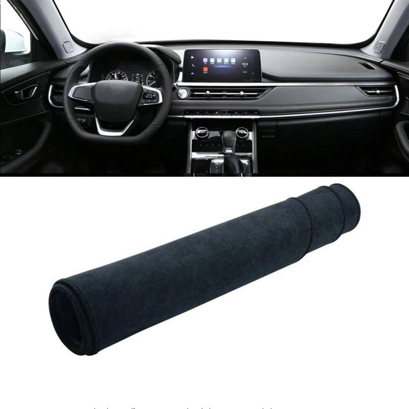 Dashboard Cover Für Chery Für Tiggo 8 Pro 2019 2020 2021 2022 2023 Auto Dashboard Sonnenschutz Pad Matte Instrument Zubehör Schreibtisch Armaturenbrett Abdeckung Dashmat (Color : B Black) von LOSTIS