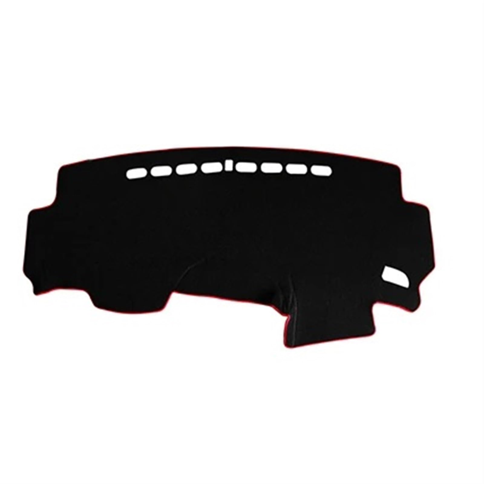 Dashboard Cover Für Fit Für Jazz GK5 MK3 2014-2019 Instrument Schreibtisch Sonnenschutz rutschfeste Matte Zubehör Auto Armaturenbrett Abdeckung Armaturenbrett Abdeckung Dashmat(LHD Red Side) von LOSTIS