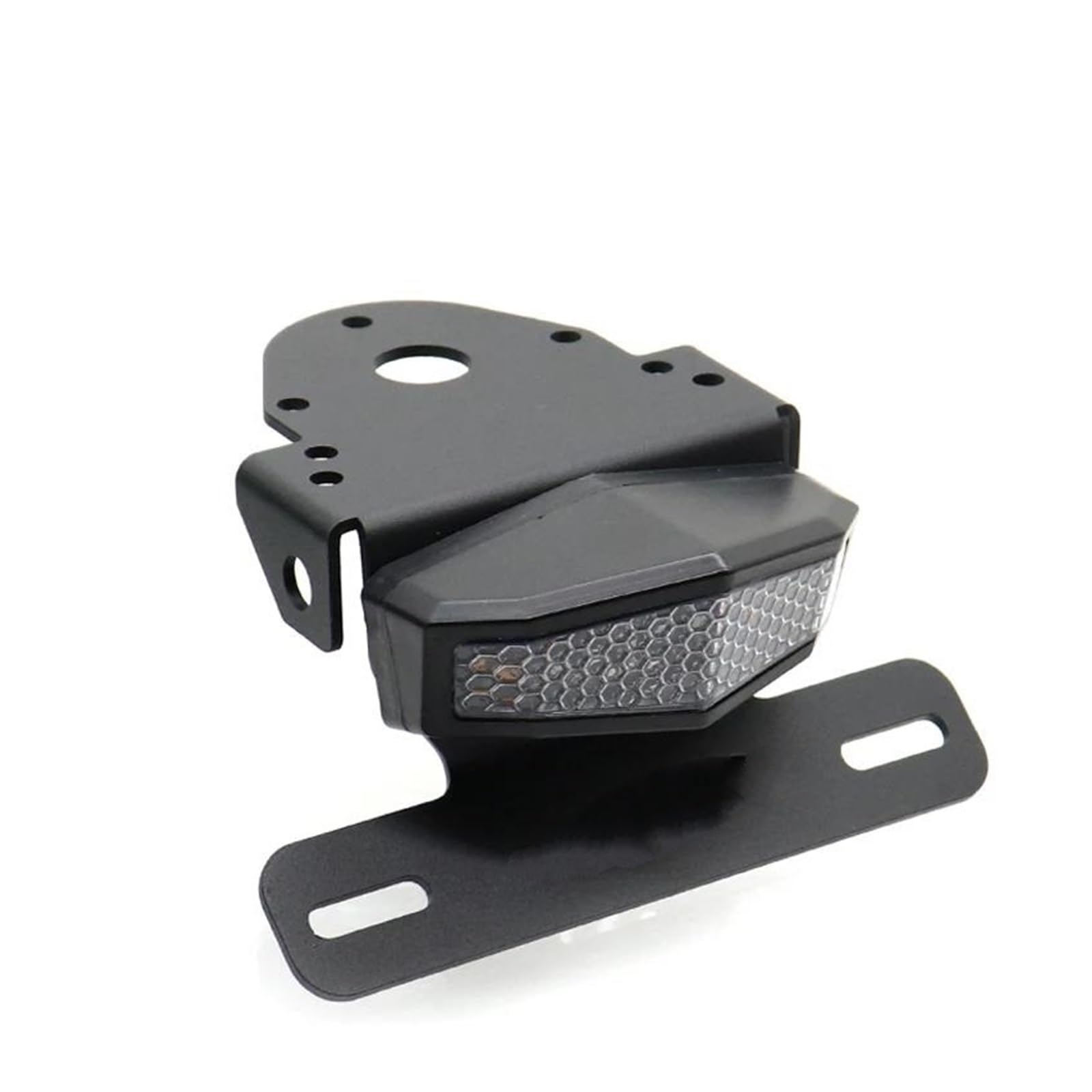 Motorrad Kennzeichenhalter Motorrad Zubehör Schwanz Ordentlich Eliminator Kennzeichen Halter Licht Für WR 250R Für WR250R 2008-2017 Einstellbare Kennzeichenhalter(D) von LOSTIS